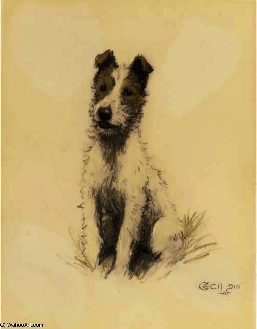 A Wire Haired Fox Terrier — Beatrice Parsons