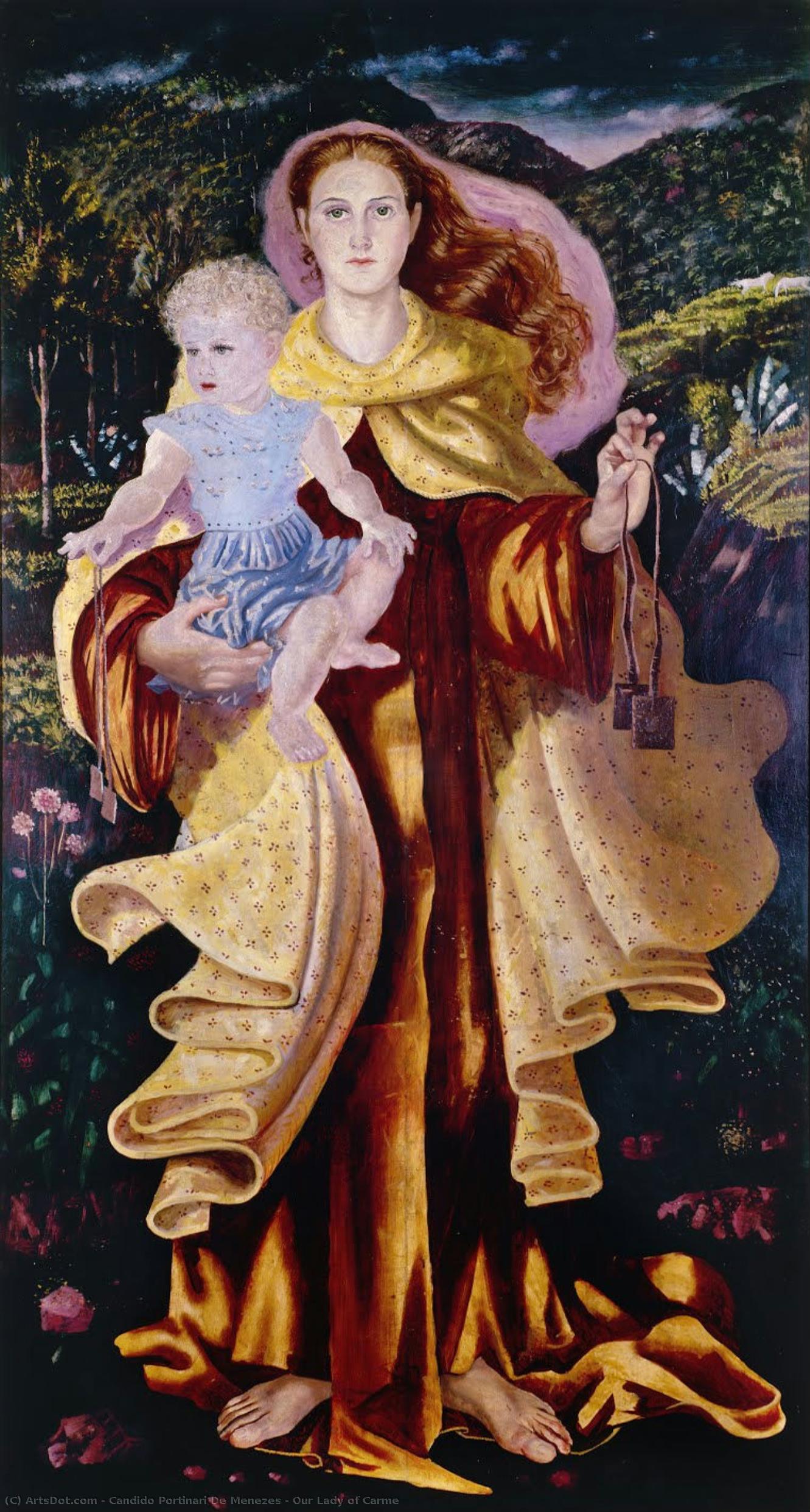 Our Lady Of Carme — Candido Portinari De Menezes