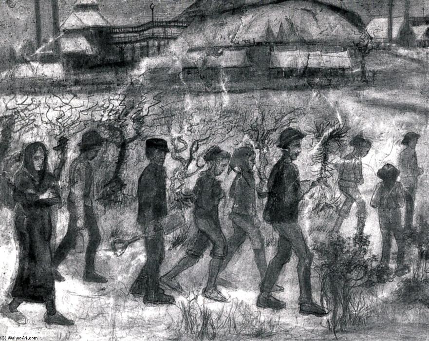 Miners — Vincent Willem Van Gogh