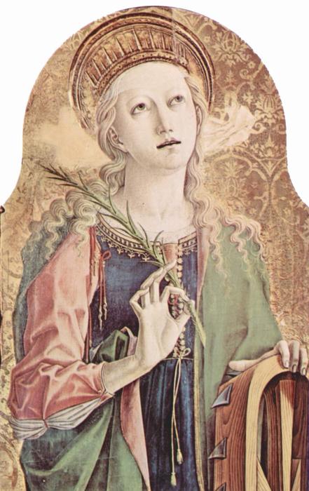 Saint Catherine Of Alexandria — Carlo Crivelli