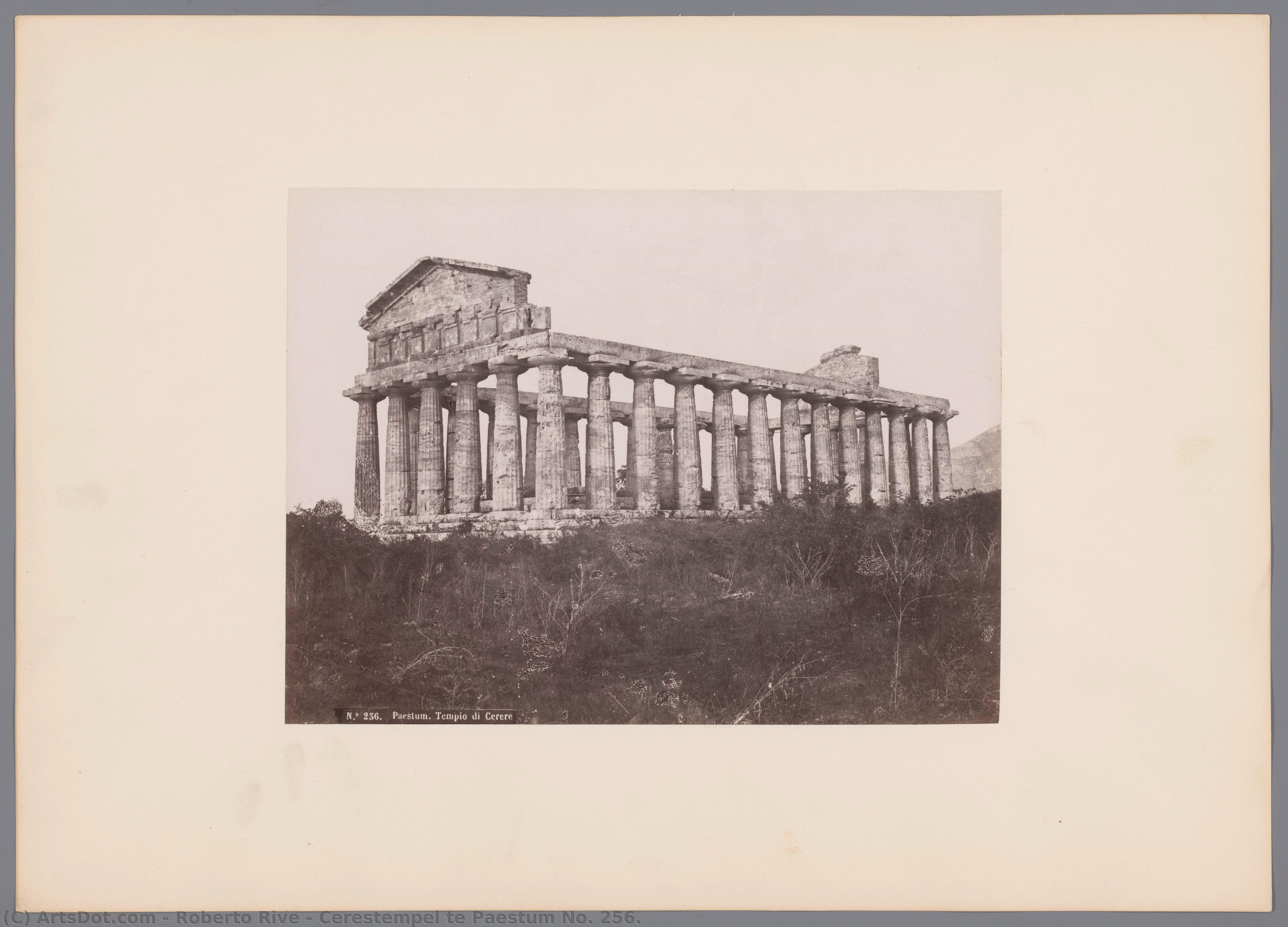 Templo De Cerere En Paestum N.º 256. — Roberto Rive