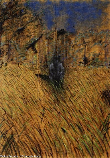 Study For A Figure In Landscape, 1952 — Френсис Бејкон