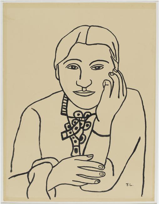 Portrait Of Nadia — Леже