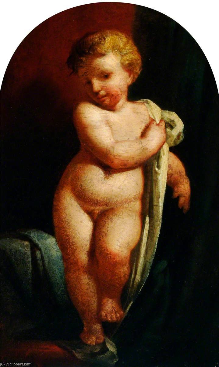 Study Of A Cherub — Godfrey Sykes