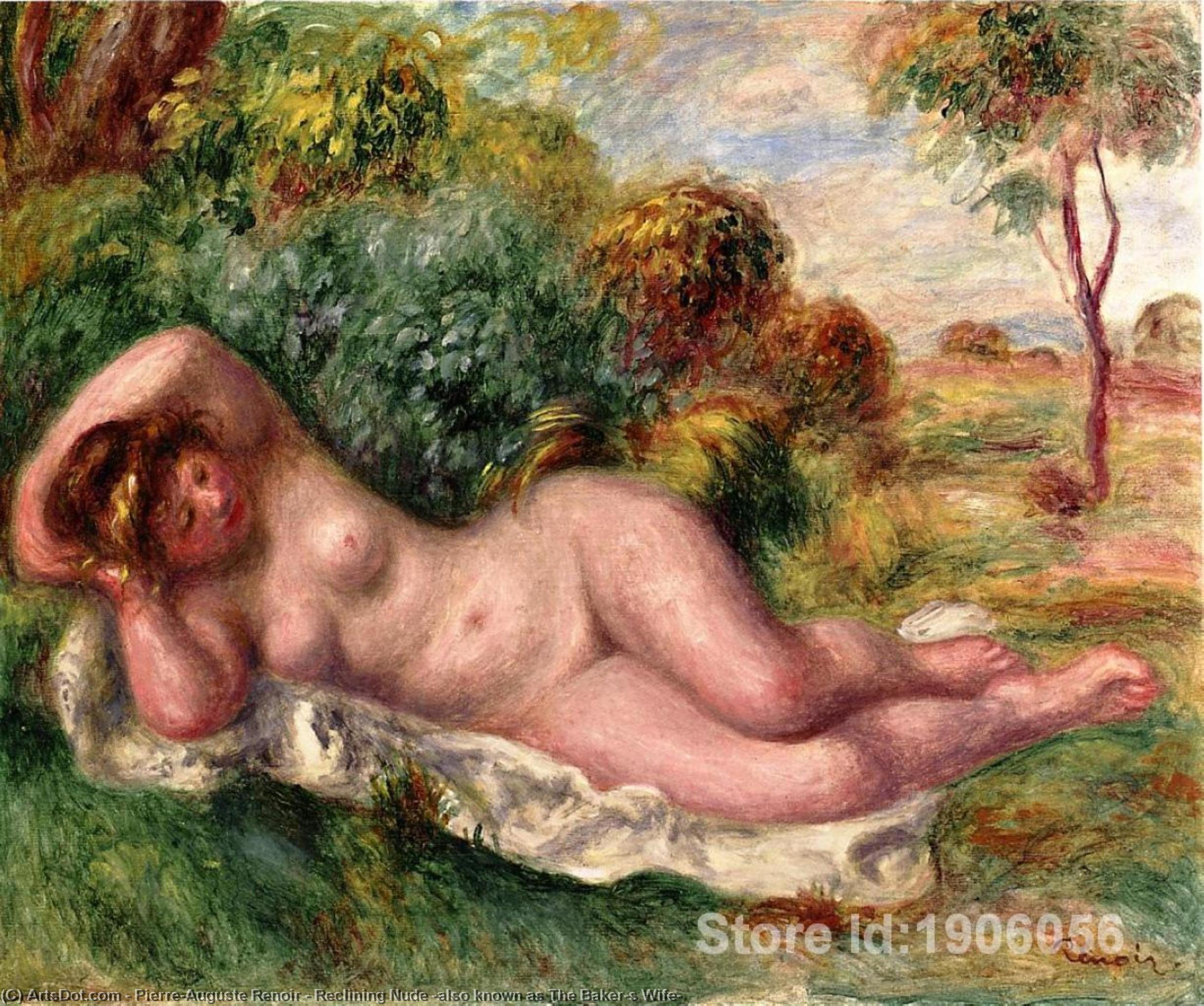 Reclining Nude (also Known As The Baker's Wife) — ピエール＝オーギュスト・ルノワール