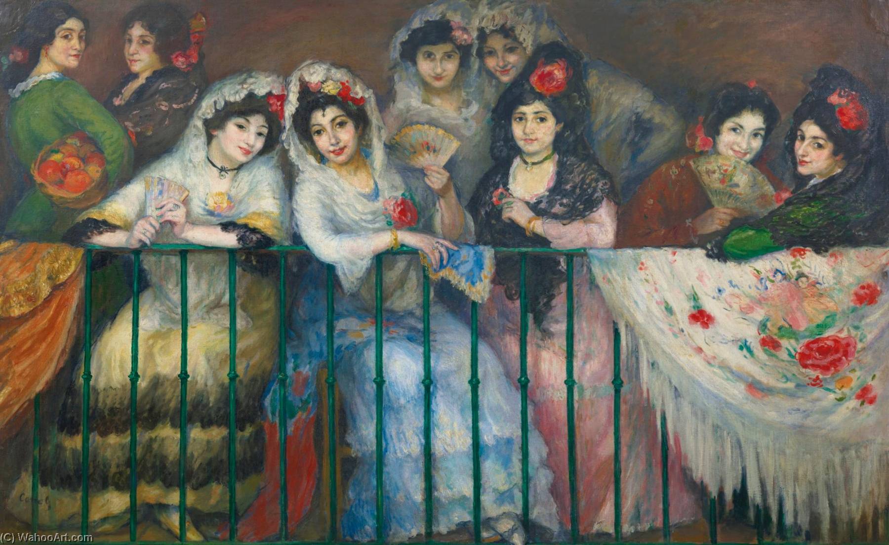 A Balcony At The Bullfight — Ricardo Canals