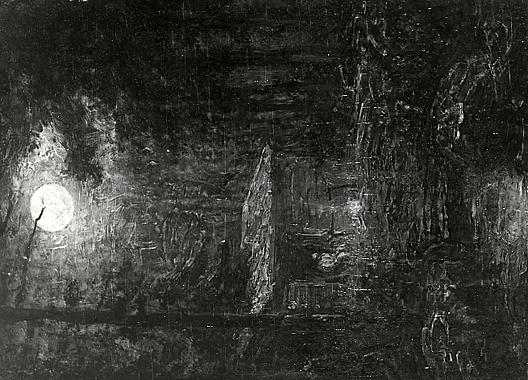Home Of The Guide, (painting) — Ралф Алберт Блејклок