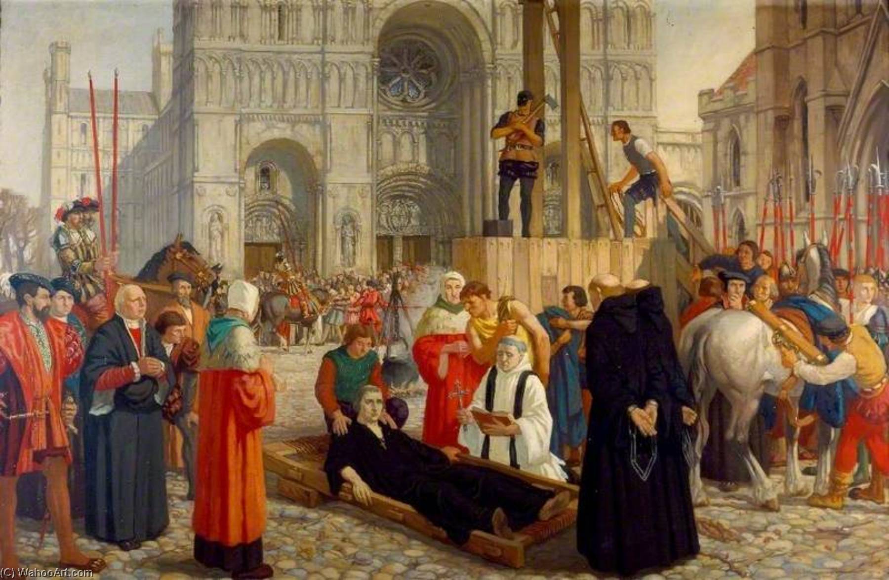 The Martyrdom Of Hugh Faringdon, Last Abbot Of Reading, 15 November 1539 — Harry Morley