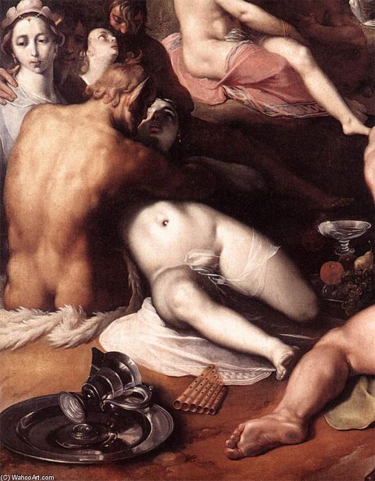 The Wedding Of Peleus And Thetis (detail) (10) — Cornelis Cornelisz Van Haarlem