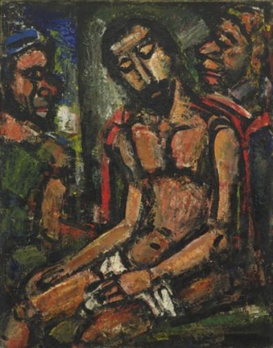 Christ Mocked By Soldiers — Georges Rouault