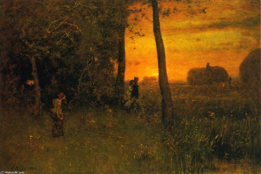 The Bathers — George Inness