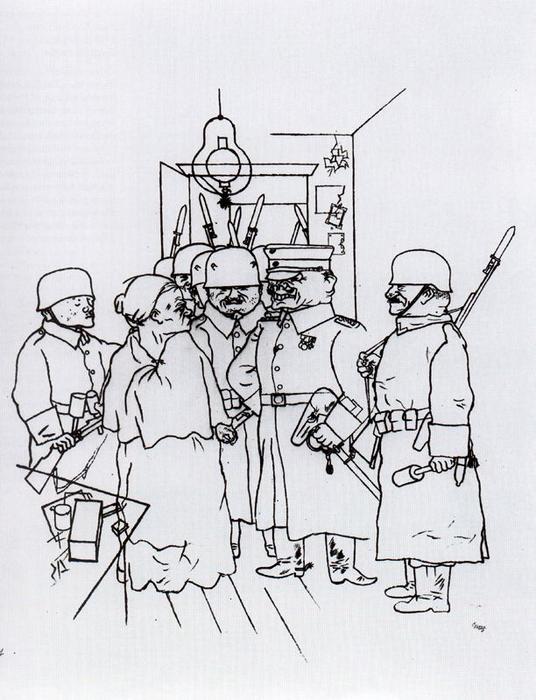 House Search — George Grosz