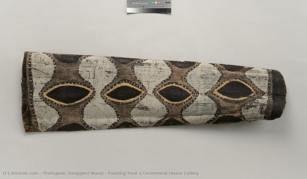 Painting From A Ceremonial House Ceiling — Yinongwut, Sunggwei Wanyi