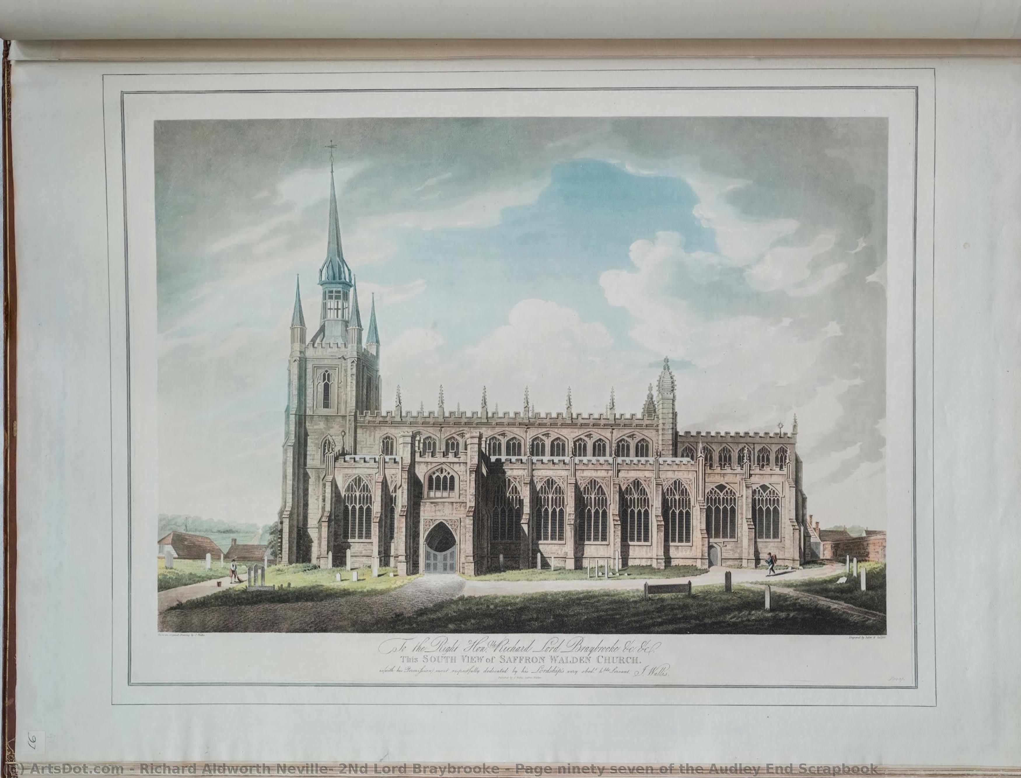 Page Ninety Seven Of The Audley End Scrapbook — Richard Aldworth Neville, 2nd Lord Braybrooke