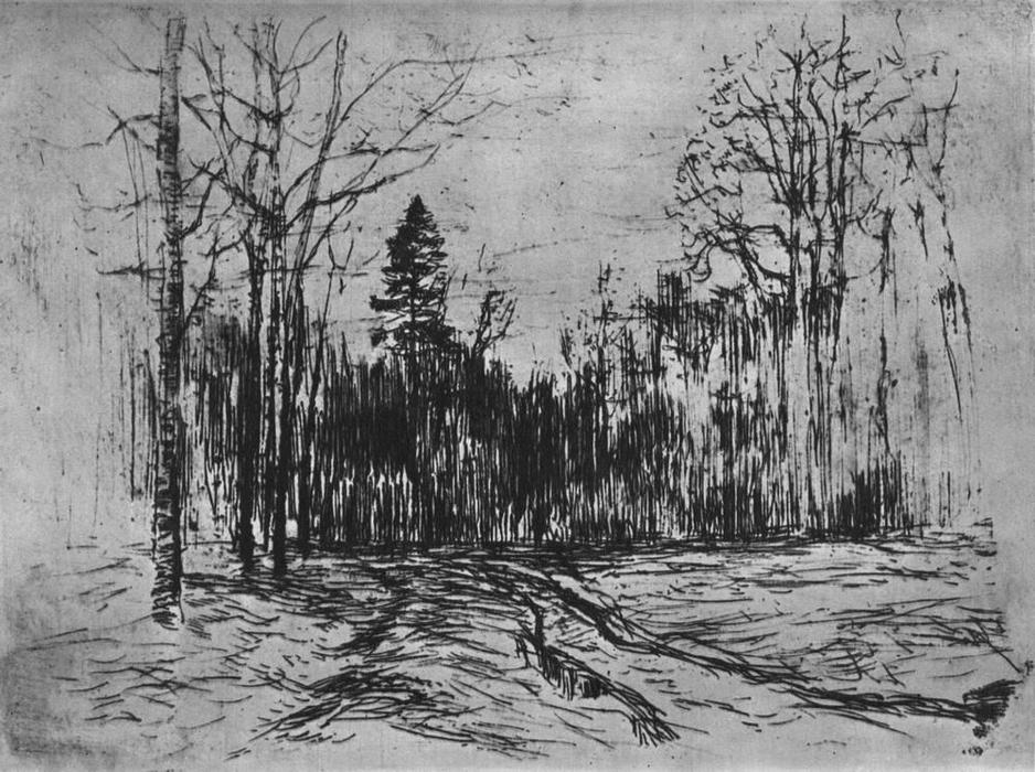 Path In The Forest — Isaak Ilyich Levitan