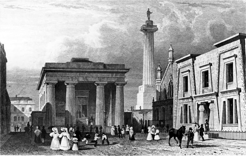 John Foulston's Town Hall — Thomas Allom