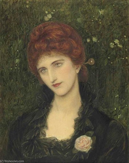 Portrait Of A Lady — Marie Spartali Stillman