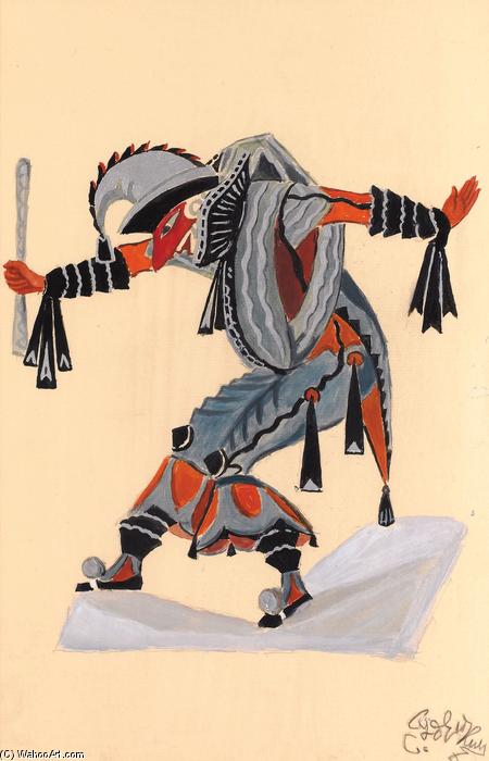 Costume Design For ''venetian Madmen'' - Jester — Sergej Jur'evič Sudeikin