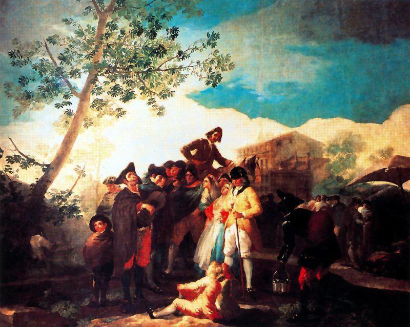 The Blind Guitarist — Francisco José De Goya Y Lucientes