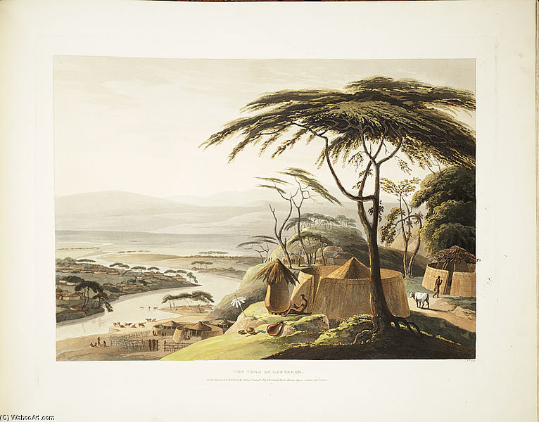 The Town Of Leetakoo — Samuel Daniell