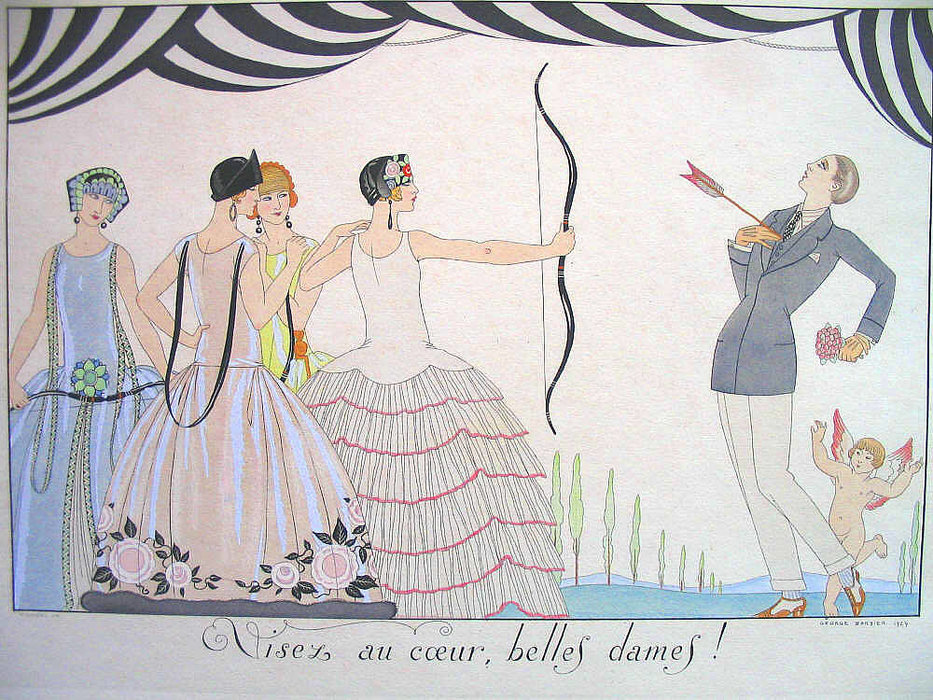 Visez Au Coeur, Belles Dame — Georges Barbier