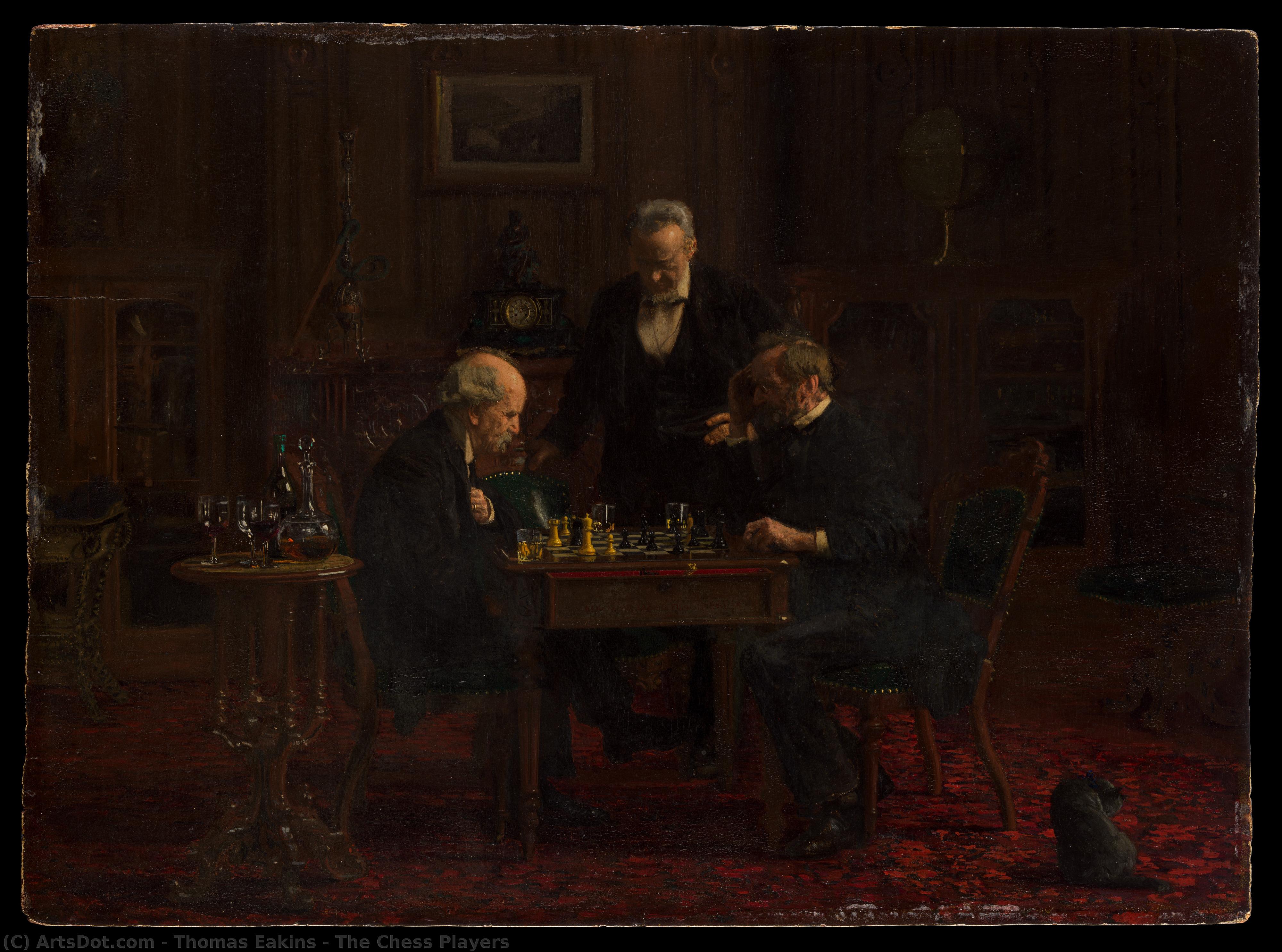 Los Jugadores De Ajedrez — Thomas Eakins