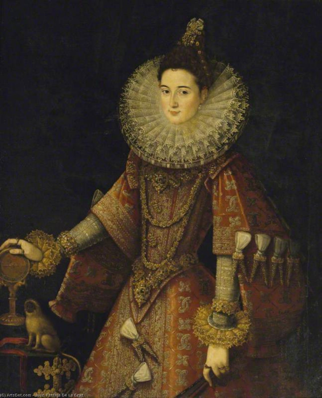 Infanta Isabella Clara Eugenia, Archduchess Of Austria (1566-1633) — Juan Pantoja De La Cruz