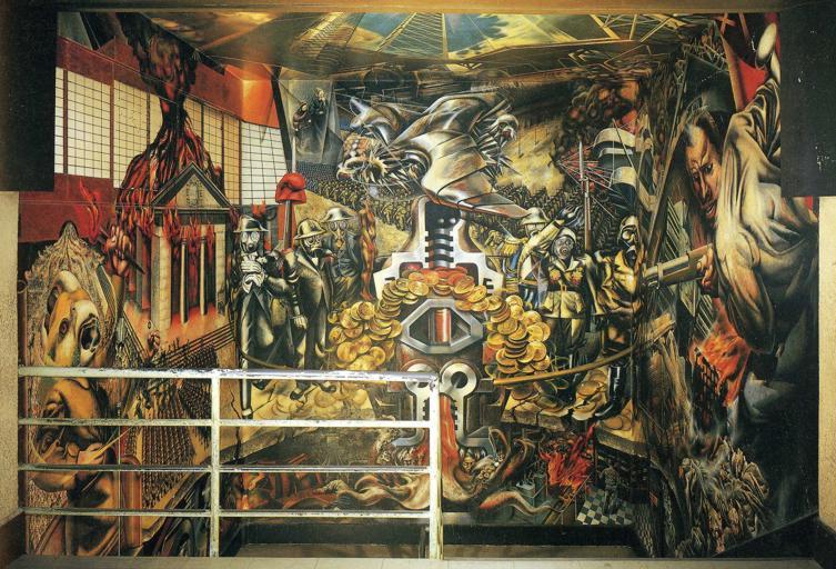 Portrait Of The Bourgeoisie — David Alfaro Siqueiros
