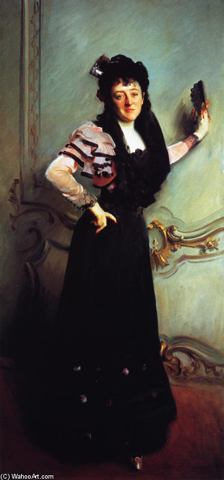 Mrs. Walter Bacon (virginia Purdy Barker) — John Singer Sargent
