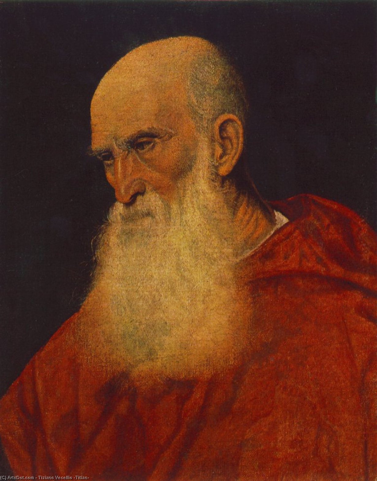 Portrait Of Pietro Cardinal Bembo — Titian