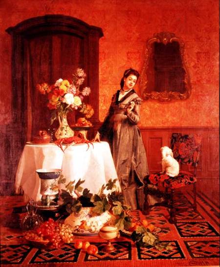 Begging For A Bite — David Emile Joseph De Noter