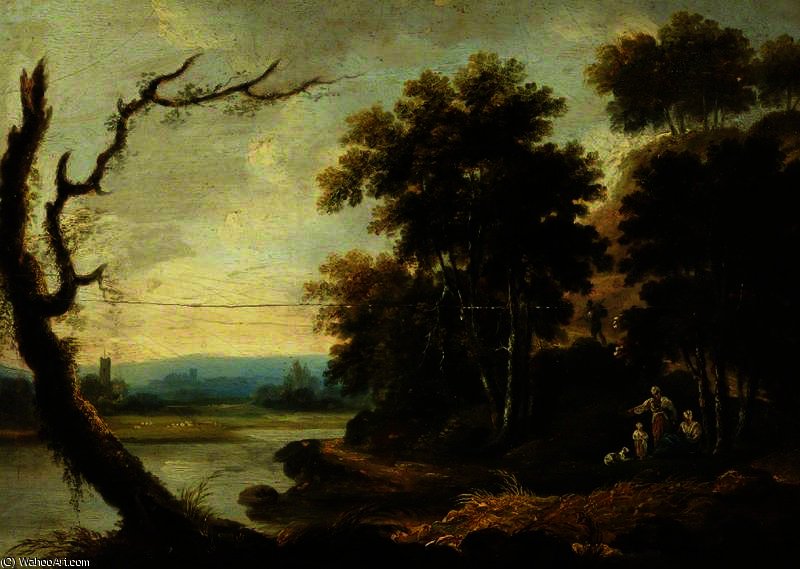 Landscape With A Church — Richard Wilson