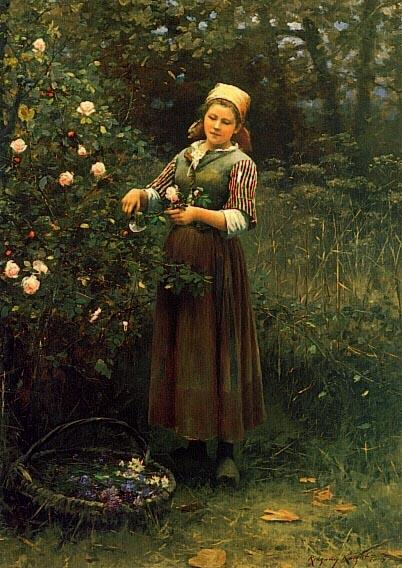 Cutting Roses — Дэниэл Риджвей Кнайт