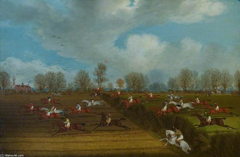 The St Albans Grand Steeplechase - — James Pollard