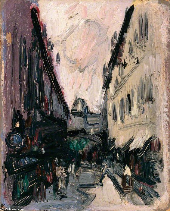 Street Scene — John Duncan Fergusson