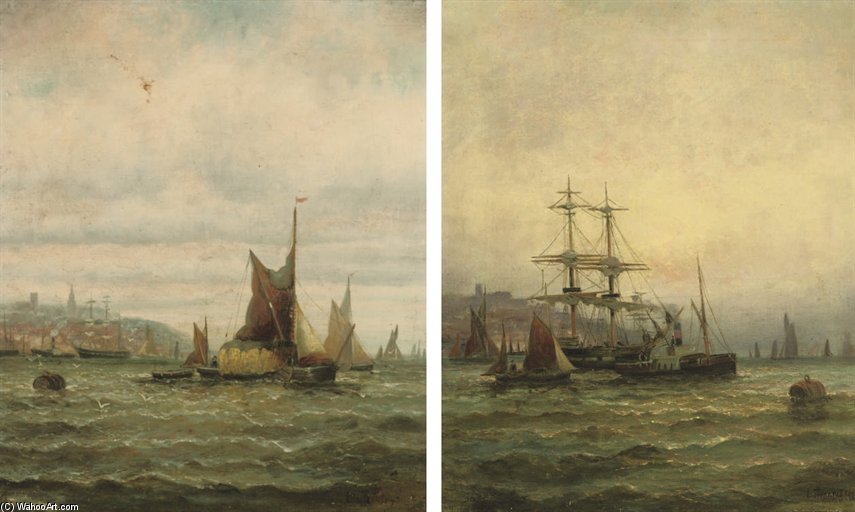Hay Barge And Other Shipping On The Medway; And Shipping On The Medway — William A. Thornley (thornbery)
