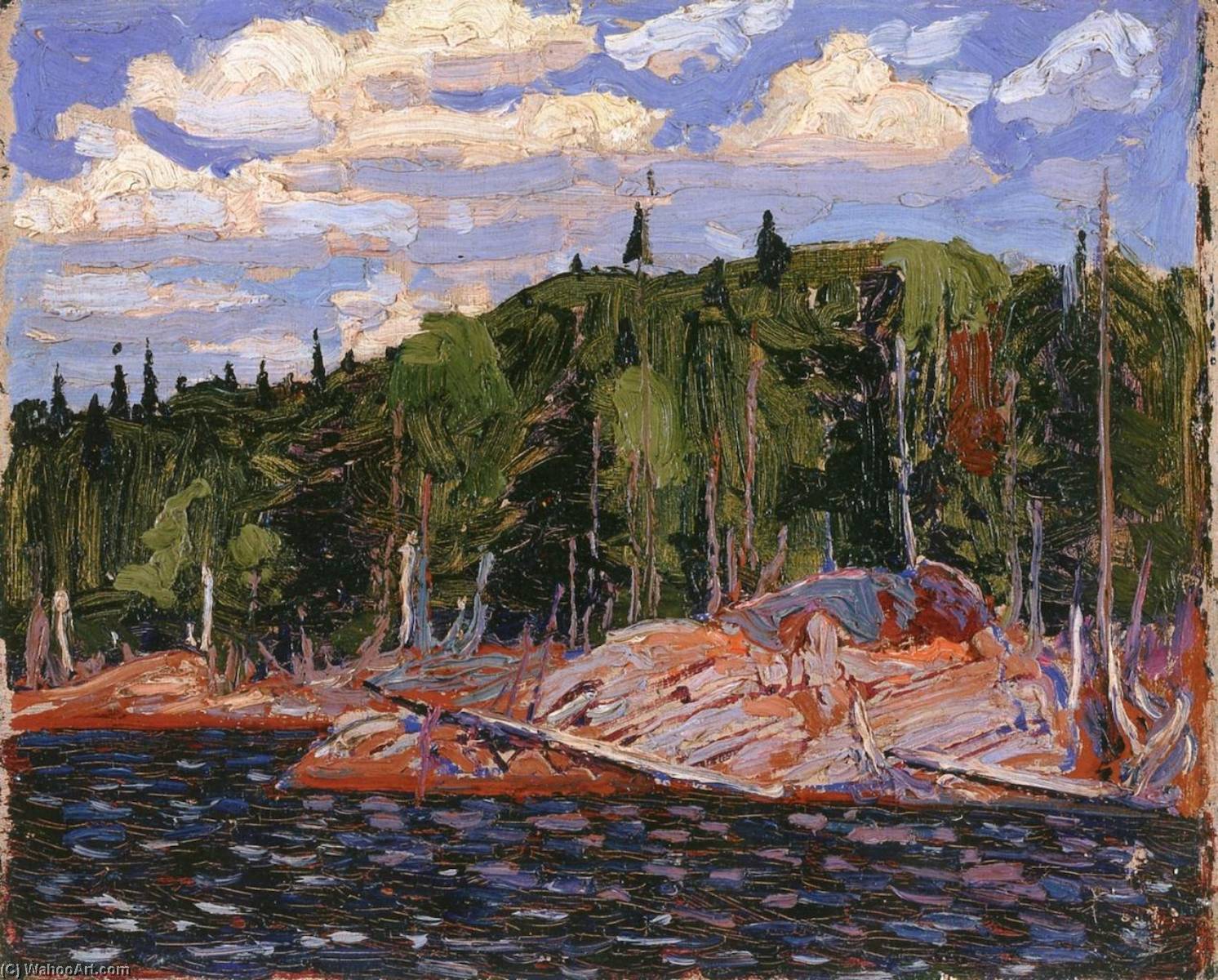 Lakeside, Spring, Algonquin Park — Том Томпсон