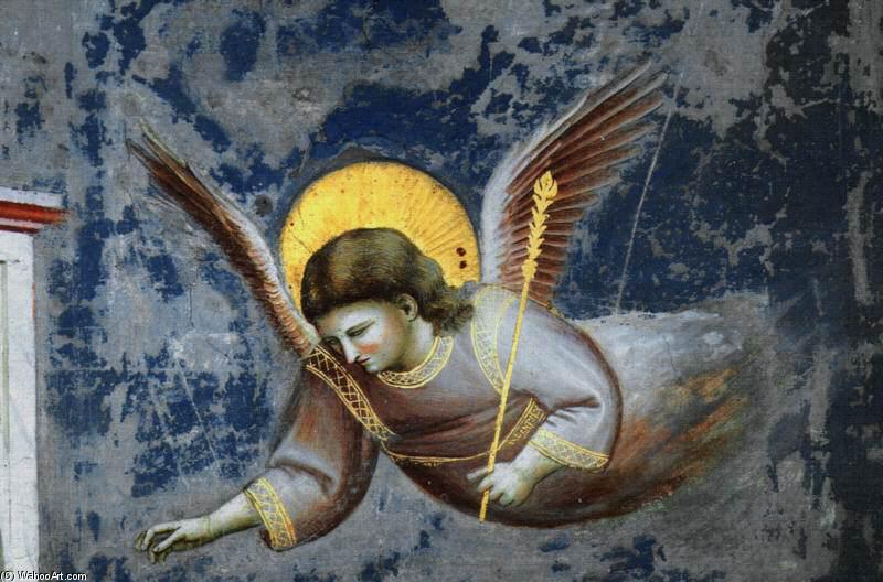 Escenas De La Vida De Cristo: 3. Presentación En El Templo (detalle) — Giotto Di Bondone