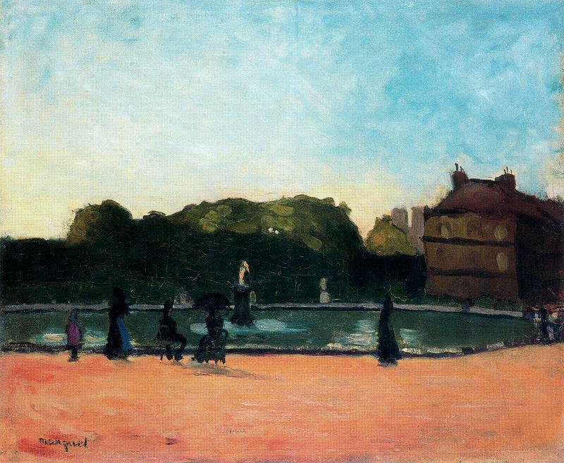 Jardín De Luxembourg — Albert Marquet