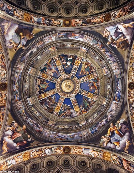Decoration Of The Main Dome — Giovanni Antonio De Sacchis Oril Pordenone
