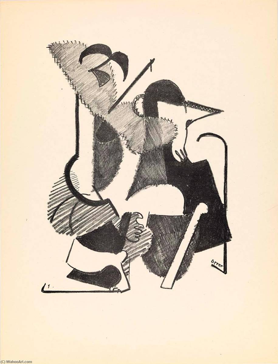 Untitled, From The Portfolio American Abstract Artists — John Opper