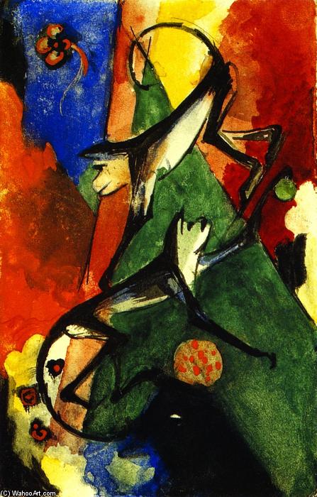 Two Monkeys — Франц Марк