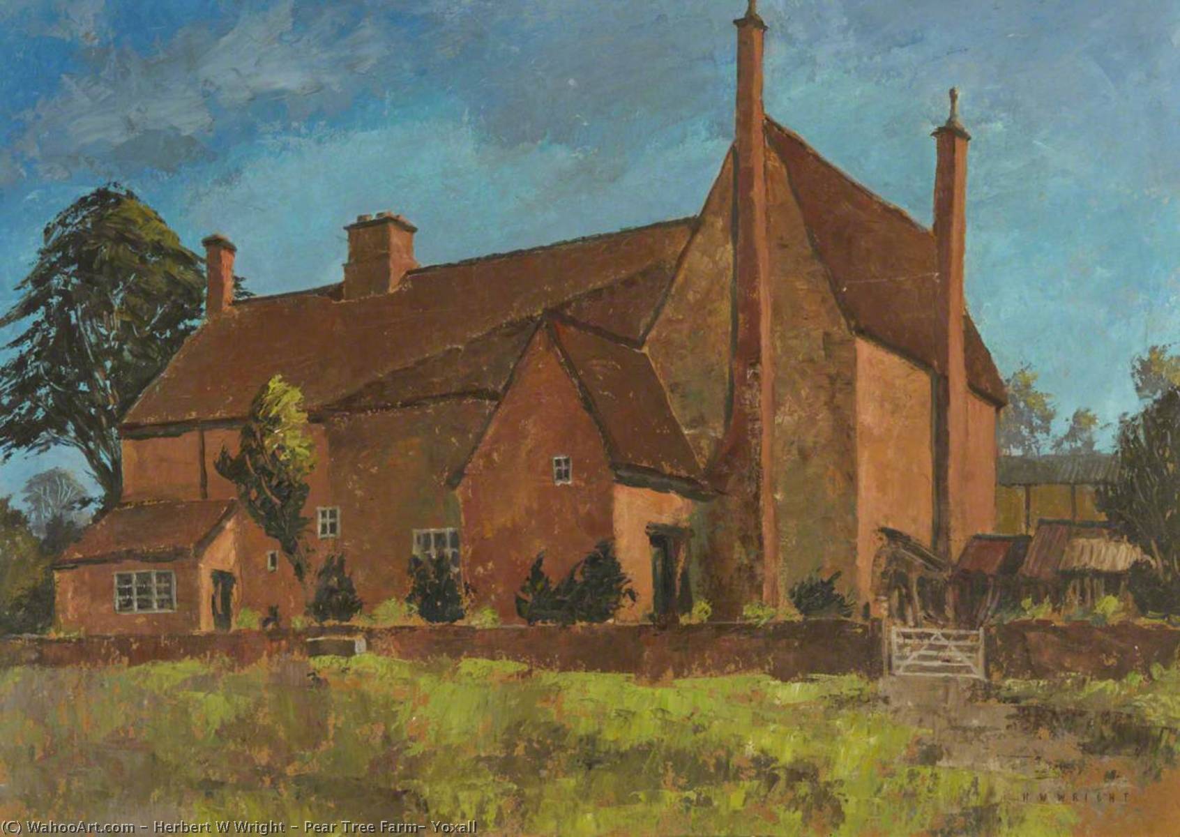Pear Tree Farm, Yoxall — Herbert W Wright