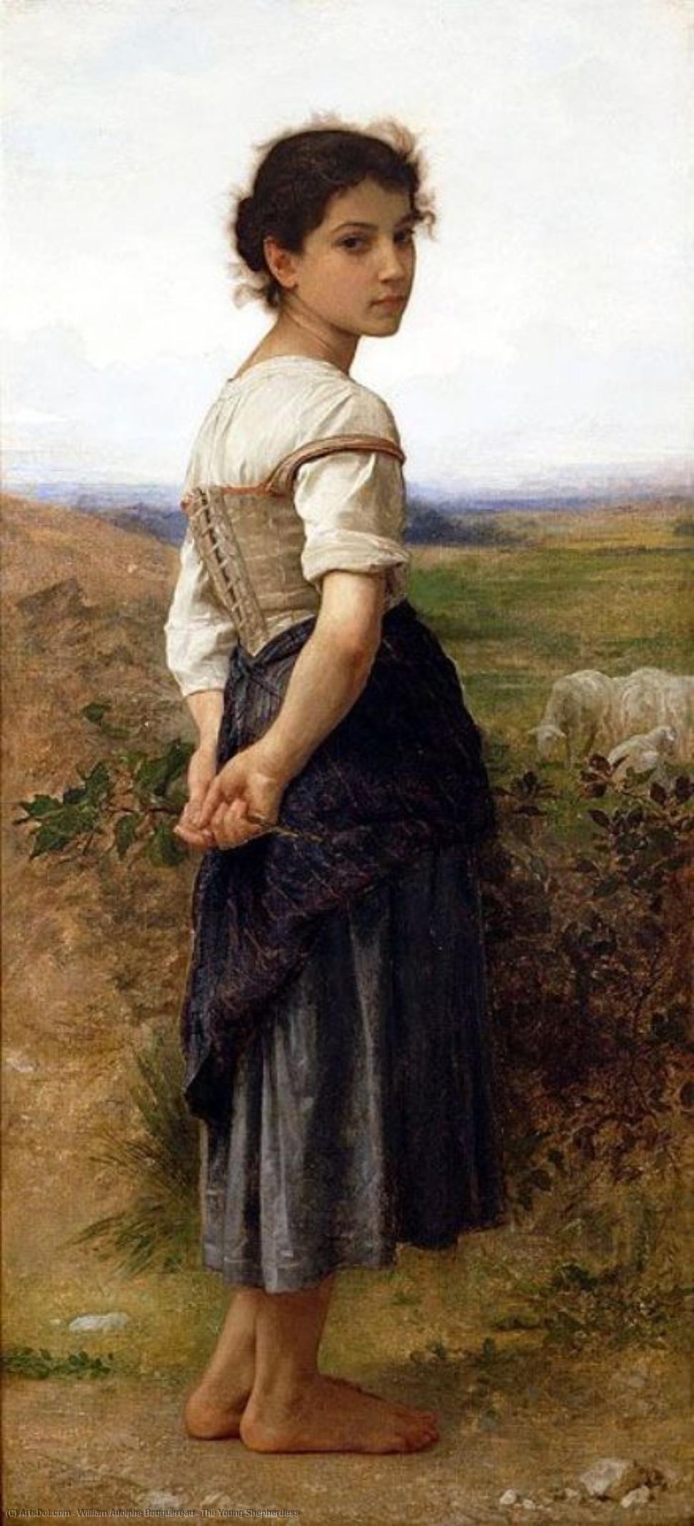 The Young Shepherdess — Вильям-адольф Бугеро