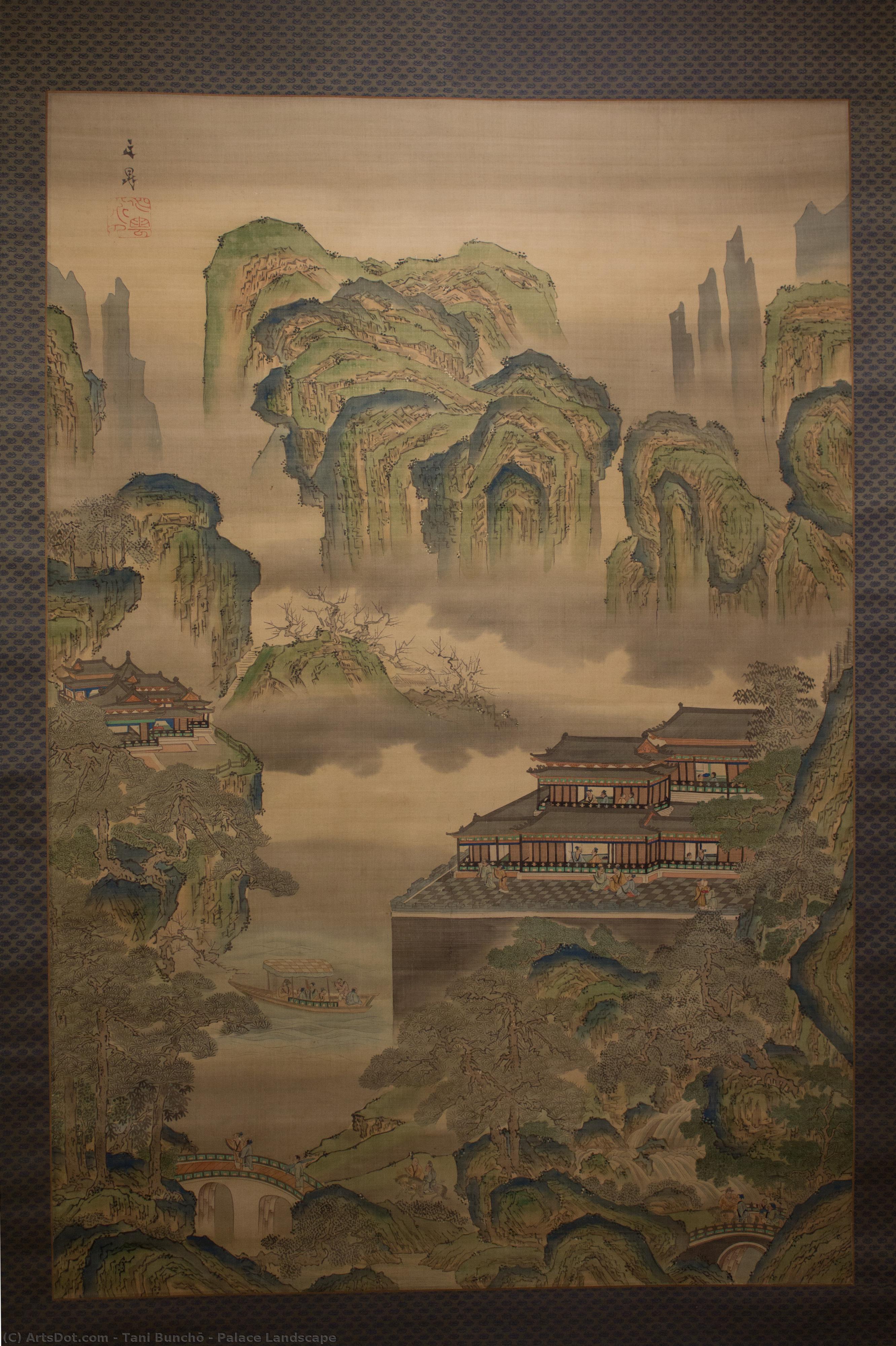 Palace Landscape — Tani Bunchō