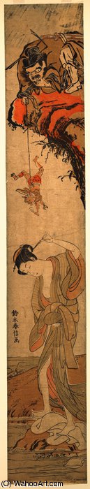 Beauty With Demons — Suzuki Harunobu