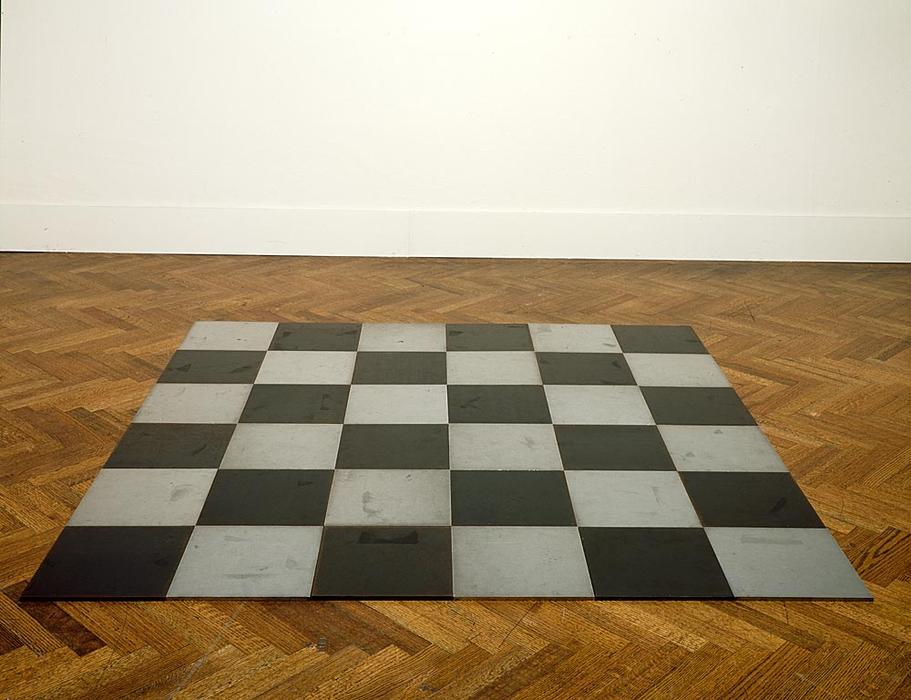 Steel Magnesium Plain — Carl Andre