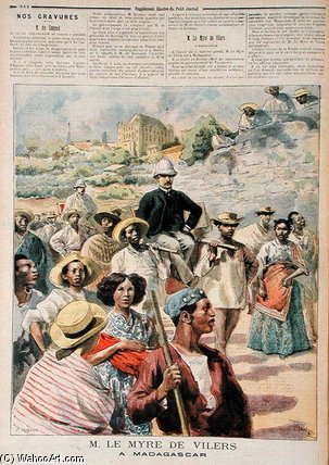 M. Le Myre De Vilers In Madagascar — Oswaldo Tofani