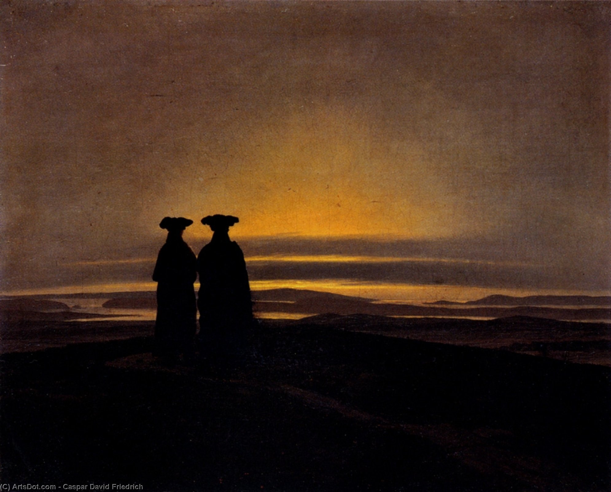 Sunset — Каспар Давид Фридрих