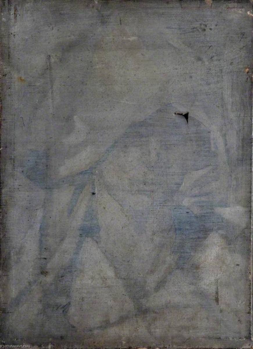 Study Of The Head Of A Lady In A Cloche Hat — Alan Francis Clutton Brock